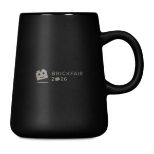 Brickfair 2026 Coffee Mug - Laser Engraved to last forever and ever and ever